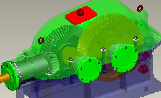一級圓柱齒輪減速器、二級圓柱齒輪減速器
